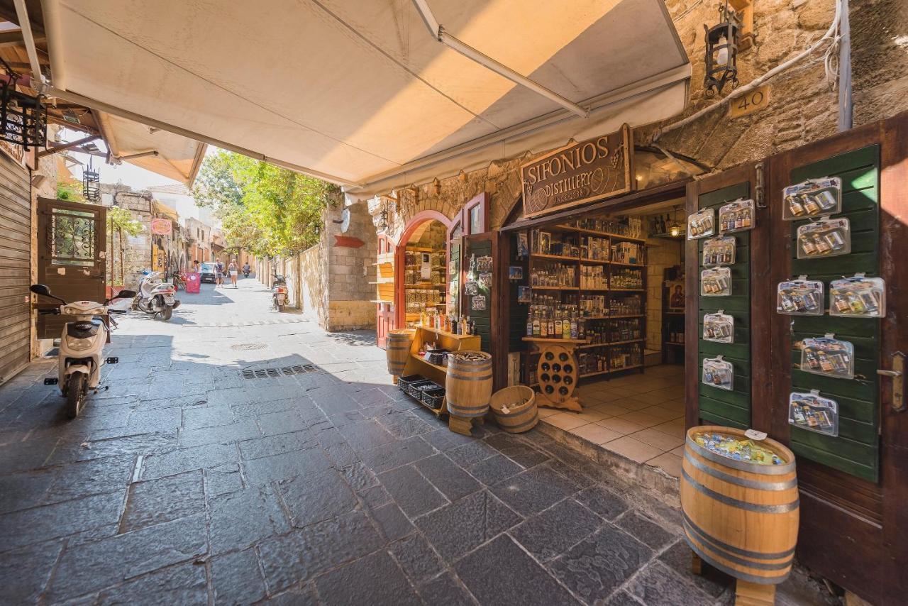 Centrale Apartment Old Town Rhodes City Eksteriør billede